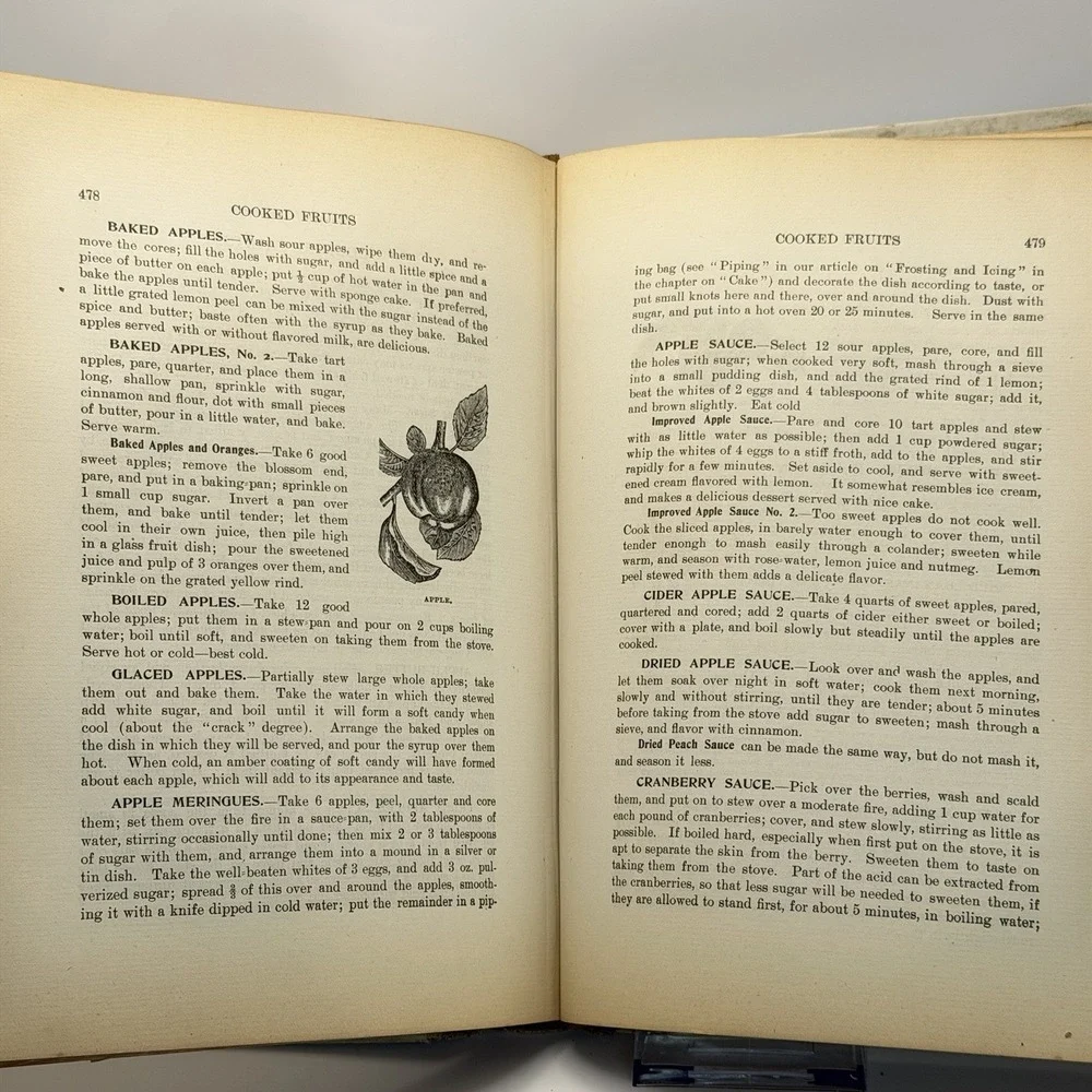 Antique‎ 1900 Cookbook Twentieth Century Cook Book And Practical Housekeeping HC